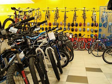 Велосипедный магазин