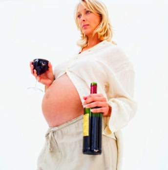 Алкоголь и беременность - фото