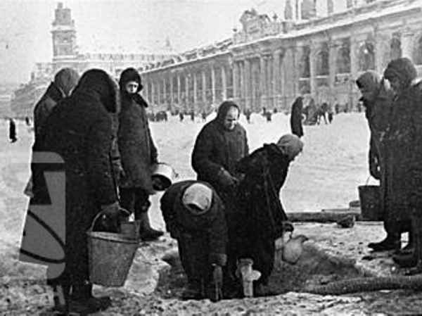 Блокада Ленинграда фото людей