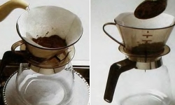 Заваривание кофе с помощью бумажного фильтра