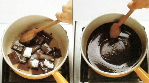 Как сделать горячий шоколад дома - Растапливание шоколада