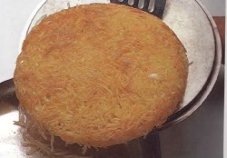 Хрустящий пирог из тертого картофеля