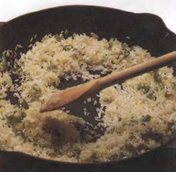 Добавление риса