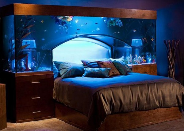 Кровать-аквариум