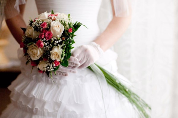 Букет цветов для венчания
